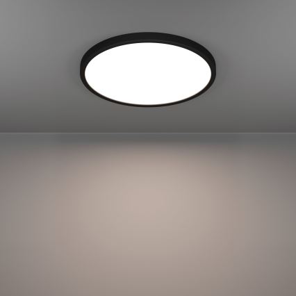 Eglo - Plafoniera LED/17W/230V 2700/4000/6500K Ø 38,9 cm nera