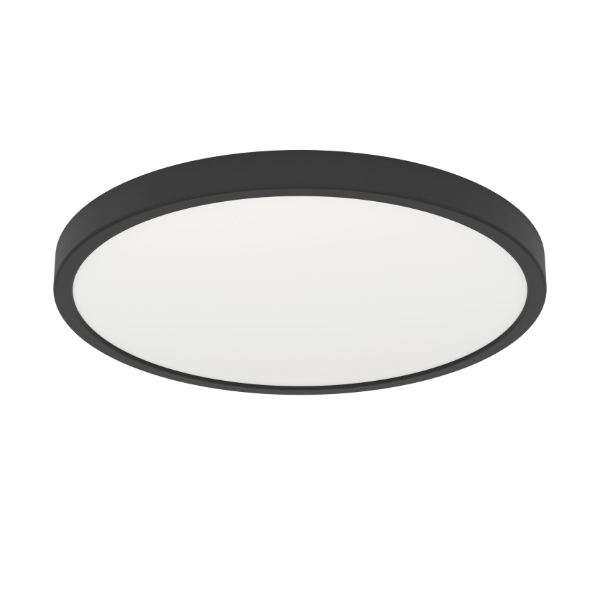 Eglo - Plafonnier LED 17W/230V 2700/4000/6500K Ø 38,9 cm noir