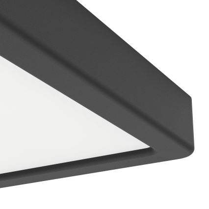 Eglo - Plafoniera LED 7W/230V 2700/4000/6500K 15x15cm nero