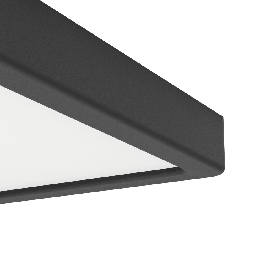 Eglo - LED Plafonnier LED/10,5W/230V 2700/4000/6500K 22x22cm noir