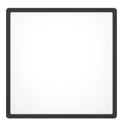 Eglo - Plafoniera LED/17,5W/230V 2700/4000/6500K 39x39 cm nera