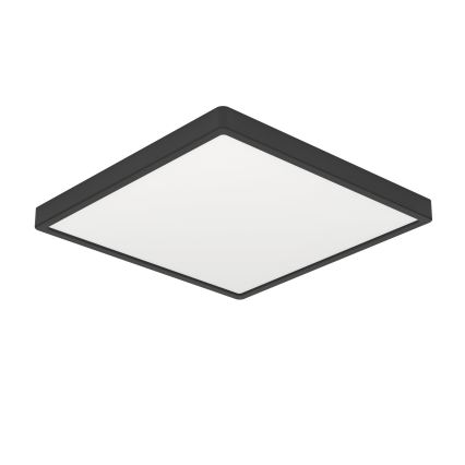 Eglo - Plafonnier LED/17,5W/230V 2700/4000/6500K 39x39 cm noir