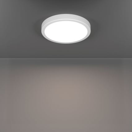 Eglo - Plafoniera LED 11,5 W/230 V, 2700/4000/6500 K, Ø 21,1 cm, bianca