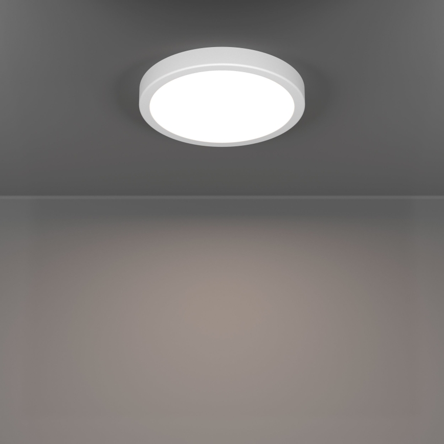 Eglo - Plafonnier LED 11,5W/230V 2700/4000/6500K Ø 21,1 cm blanc