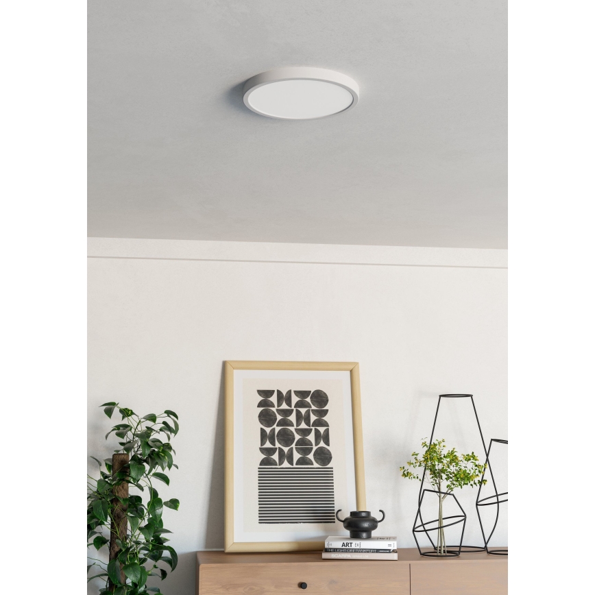Eglo - Plafoniera LED LED/14,2W/230V 2700/4000/6500K Ø 27,8 cm bianco