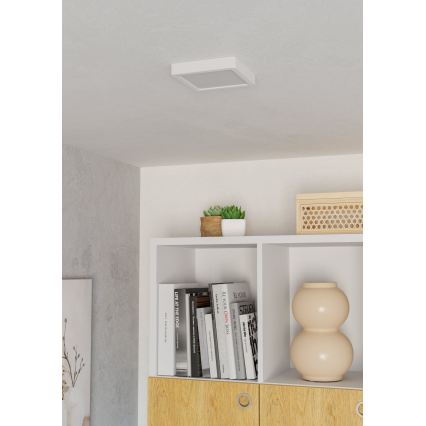 Eglo - Plafoniera LED/7W/230V 2700/4000/6500K 15x15 cm bianca