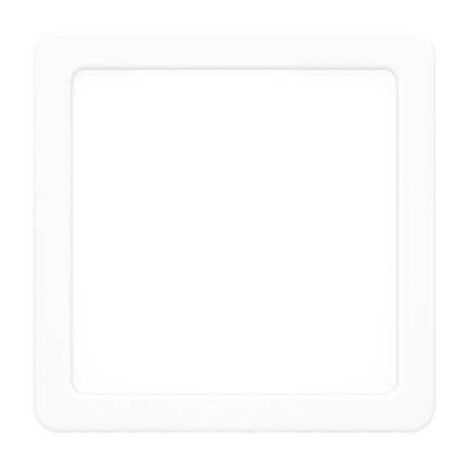 Eglo - Plafonnier LED 7W, 230V, 3 températures de couleur (2700/4000/6500K), 15×15 cm, blanc