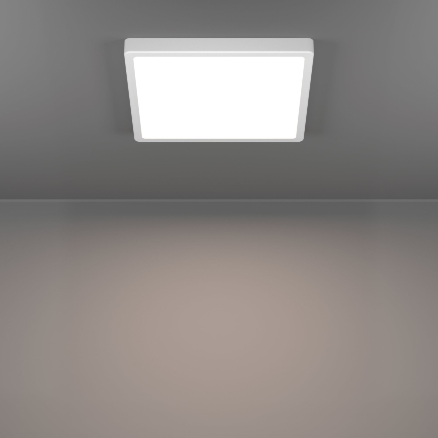 Eglo - Plafoniera a soffitto LED/13W/230V 2700/4000/6500K 29x29 cm bianca
