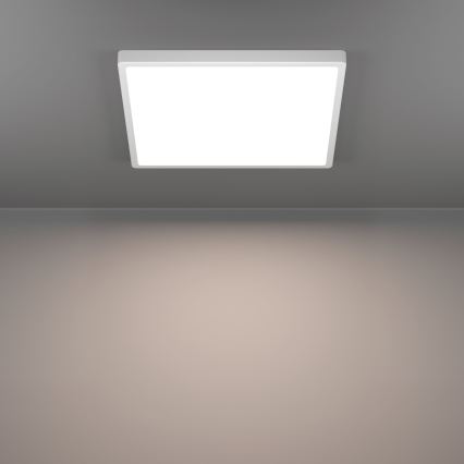 Eglo - Plafonnier LED/17,5W/230V 2700/4000/6500K 39x39 cm blanc