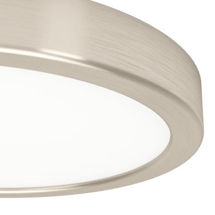 Eglo - LED-Deckenleuchte LED/11,5W/230V 2700/4000/6500K Ø 21,1 cm mattchrom