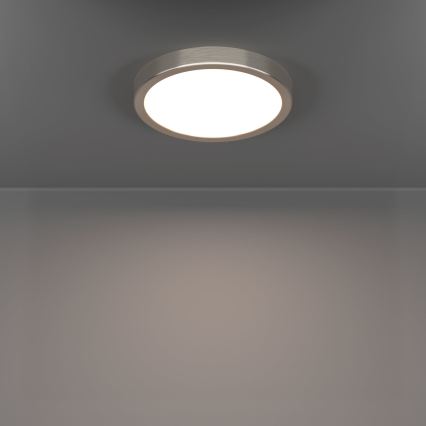 Eglo - LED-Deckenleuchte LED/11,5W/230V 2700/4000/6500K Ø 21,1 cm mattchrom