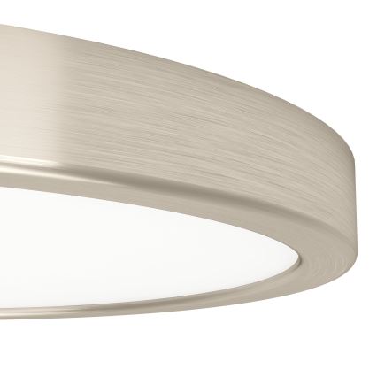 Eglo - Plafonnier LED 14,2 W / 230 V, 2700/4000/6500 K, Ø 27,8 cm, chrome mat