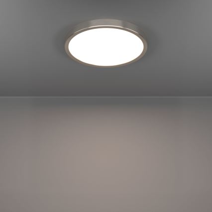 Eglo - Plafonnier LED 14,2 W / 230 V, 2700/4000/6500 K, Ø 27,8 cm, chrome mat