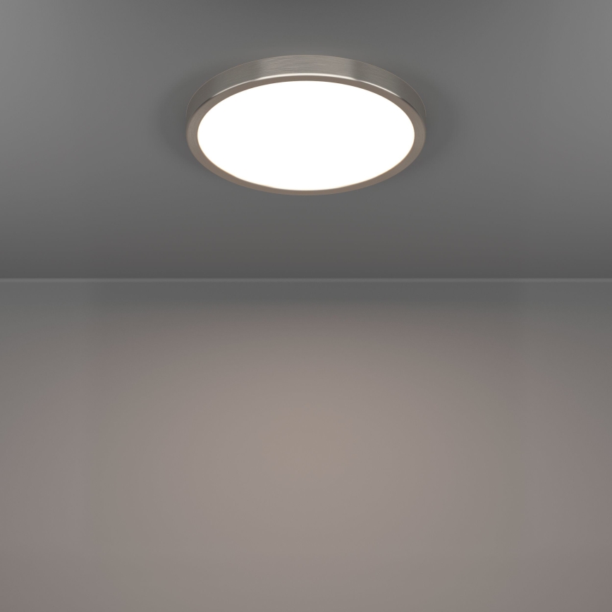 Eglo - Plafonnier LED 14,2 W / 230 V, 2700/4000/6500 K, Ø 27,8 cm, chrome mat