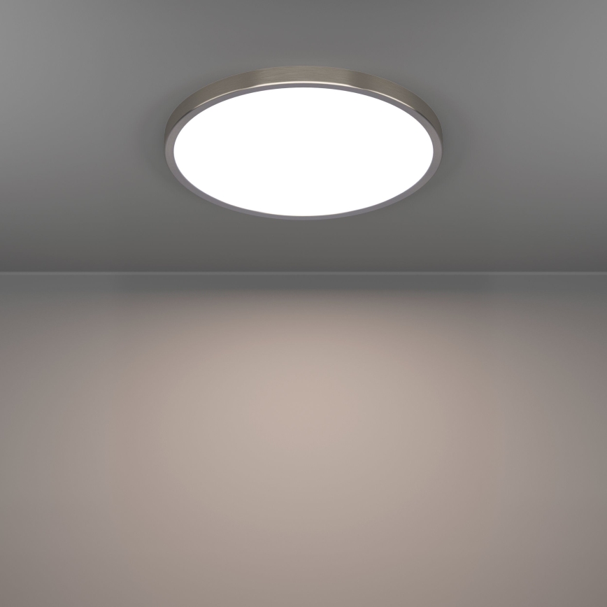 Eglo - LED-Deckenleuchte LED/17W/230V 2700/4000/6500K Ø 38,9 cm mattchrom