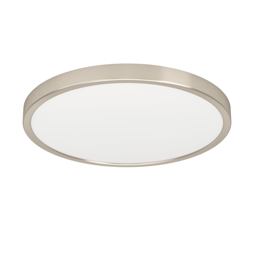 Eglo - Plafonnier LED 17 W (230 V), températures de couleur 2700/4000/6500 K, Ø 38,9 cm, chrome mat
