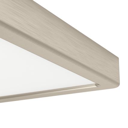 Eglo - LED Deckenleuchte LED/10,5W/230V 2700/4000/6500K 22x22 cm matt-chrom