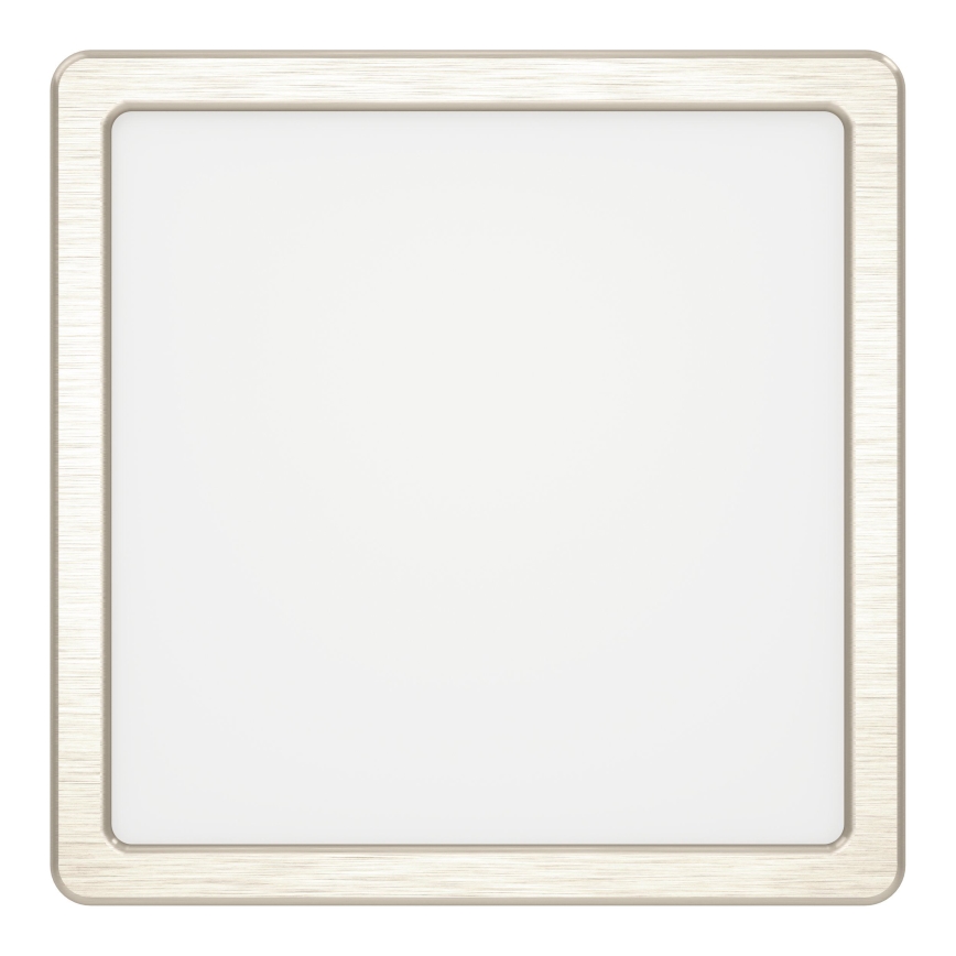 Eglo - plafoniera LED/10,5W/230V 2700/4000/6500K 22x22 cm cromo opaco