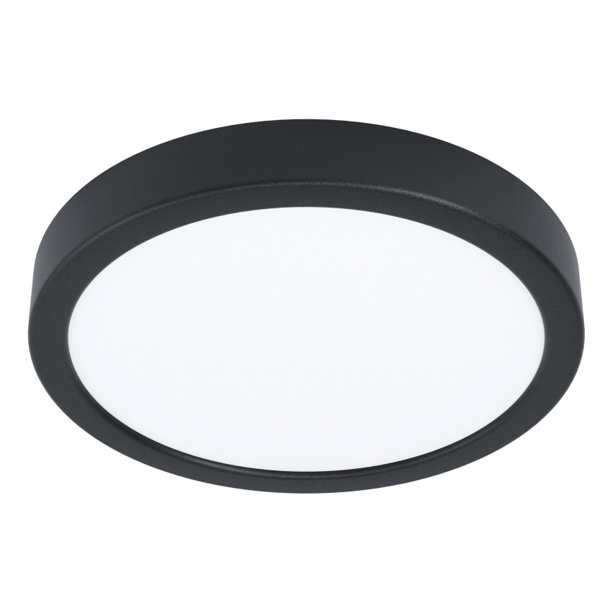 Eglo - Plafonnier LED pour salle de bains LED/11,5W/230V 2700/4000/6500K Ø 21,1 cm IP44 noir