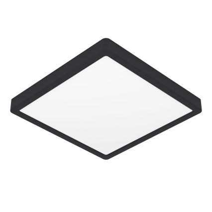 Eglo - LED-Deckenleuchte für Badezimmer, LED/13W/230V, 2700/4000/6500K, 29x29 cm, IP44, schwarz