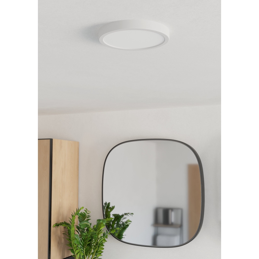 Eglo - Plafoniera da bagno LED/11,5W/230V 2700/4000/6500K Ø 21,1 cm IP44 bianca