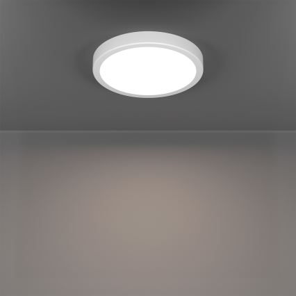 Eglo - Plafonnier LED RGBW dimmable pour salle de bains LED/11,2 W/230 V 2700–6500 K Ø 21,1 cm IP44 blanc