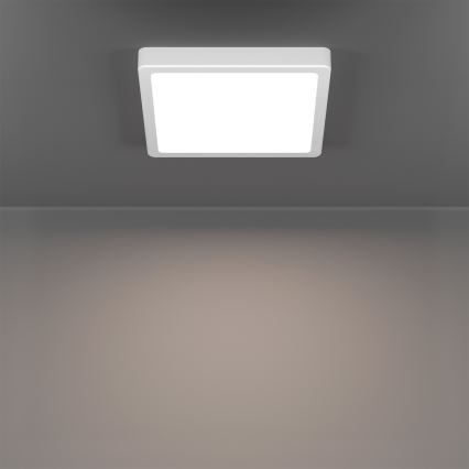 Eglo - LED RGBW Plafoniera da bagno dimmerabile LED/10,5W/230V 2700-6500K 22x22 cm IP44 bianco