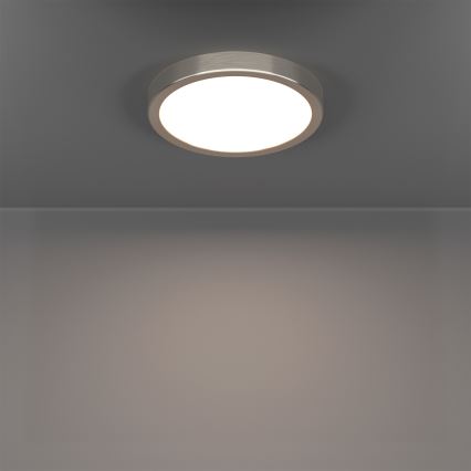 Eglo - Plafoniera da bagno LED RGBW dimmerabile LED/11,2W/230V 2700-6500K diam. 21,1 cm IP44 cromo opaco