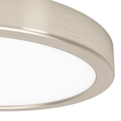 Eglo - Plafoniera da bagno LED RGBW dimmerabile LED/11,2W/230V 2700-6500K diam. 21,1 cm IP44 cromo opaco
