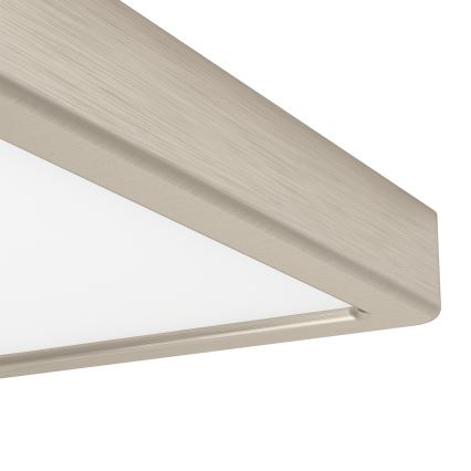 Eglo - LED RGBW dimmbare Badezimmer-Deckenleuchte LED/10,5W/230V 2700-6500K 22x22 cm IP44 mattchrom