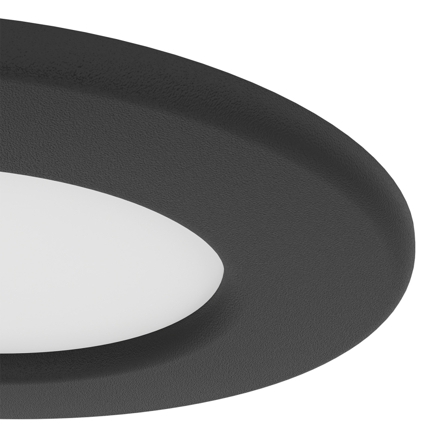 Eglo - LED Faretto da incasso LED/3,7W/230V 2700/4000/6500K Ø 8,8 cm nero
