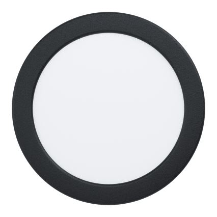 Eglo - LED-Einbauleuchte LED/10,5W/230V 2700/4000/6500K Ø 16,8 cm schwarz