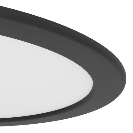 Eglo - Faretto da incasso LED/18,5W/230V 2700/4000/6500K Ø 21,6 cm nero