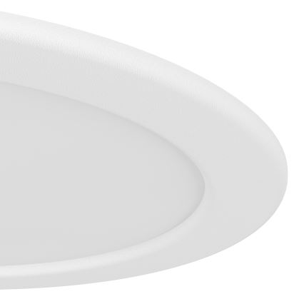 Eglo - Plafoniera LED da incasso 10,5W/230V 2700/4000/6500K Ø 16,8 cm bianco