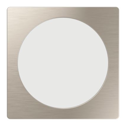 Eglo - Plafonnier encastré LED/10,5W/230V 2700/4000/6500K 16,6x16,6 cm chrome mat