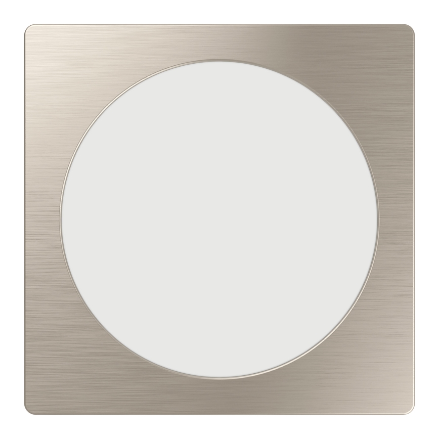 Eglo - Plafonnier encastré LED/10,5W/230V 2700/4000/6500K 16,6x16,6 cm chrome mat