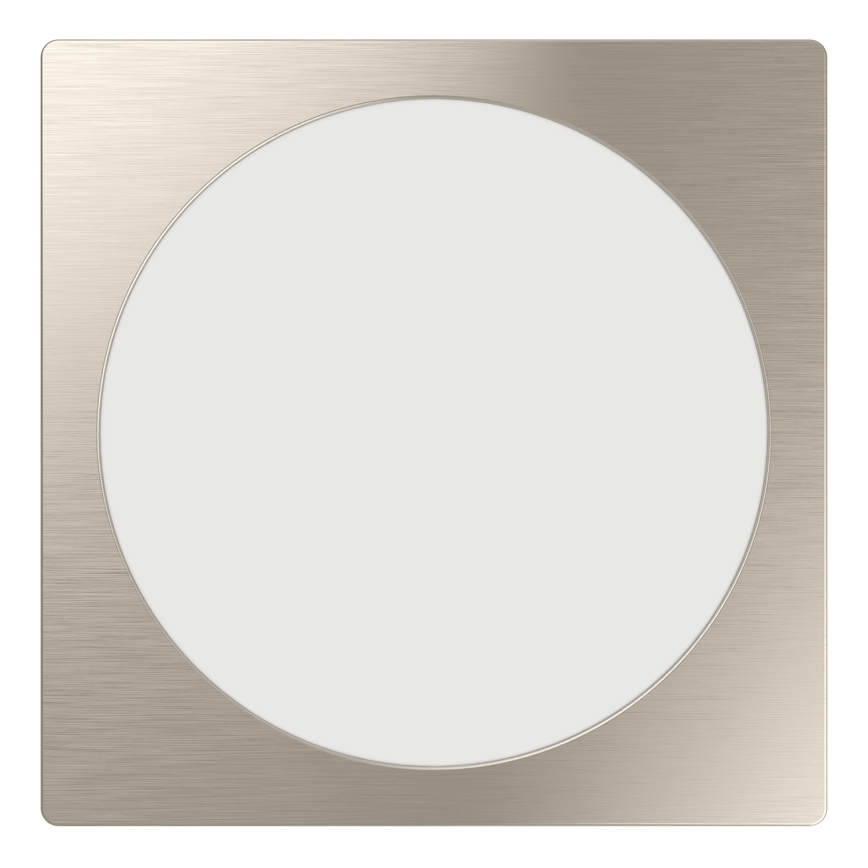 Eglo - Plafonnier LED encastré/18,5W/230V 2700/4000/6500K 21,6x21,6 cm chrome mat