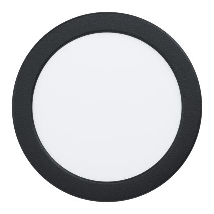 Eglo - Plafonnier encastré LED pour salle de bains LED/10,5W/230V 2700/4000/6500K Ø 16,8 cm IP44 noir