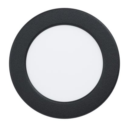 Eglo - Spot encastré LED RGBW gradable pour salle de bains LED/5W/230V 2700-6500K Ø 12 cm IP44 noir