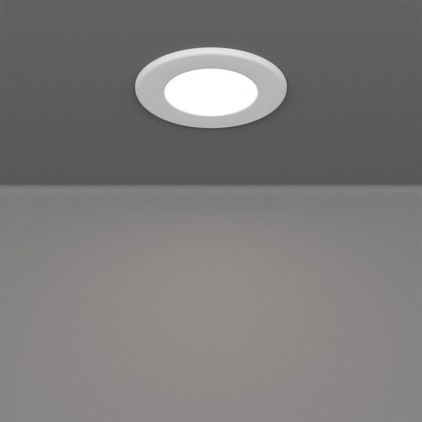 Eglo - Set 3x LED RGBW dimmbare Badezimmer-Einbauleuchten LED/2,8W/230V 2700-6500K Ø 8,8 cm IP44 weiß
