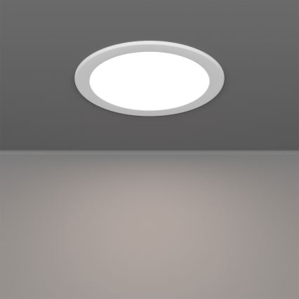 Eglo - LED RGBW dimmbar Badezimmer-Einbauleuchte LED/9,5W/230V 2700-6500K Ø 16,8 cm IP44 weiß