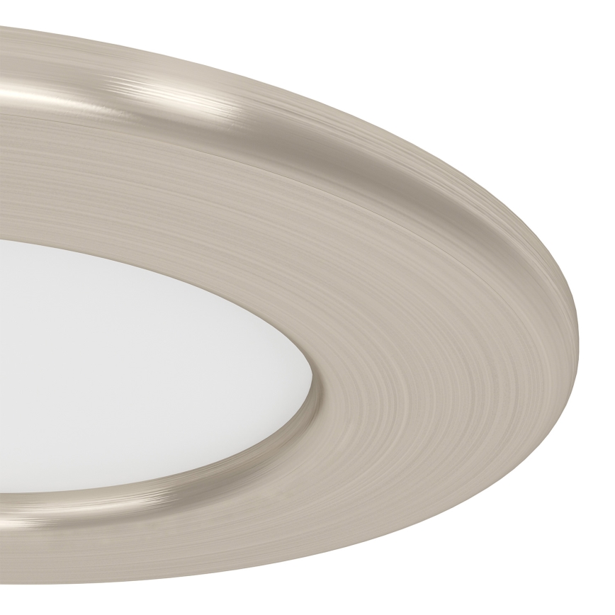 Eglo - Set da 3 faretti LED RGBW dimmerabili per bagno, LED/2,8W/230V, 2700-6500K, Ø 8,8 cm, IP44, cromo satinato