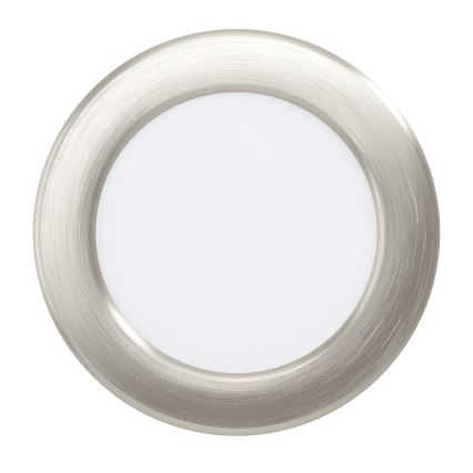 Eglo - LED RGBW dimmbare Badezimmer-Einbauleuchte LED/5W/230V 2700-6500K Ø 12 cm IP44 mattchrom