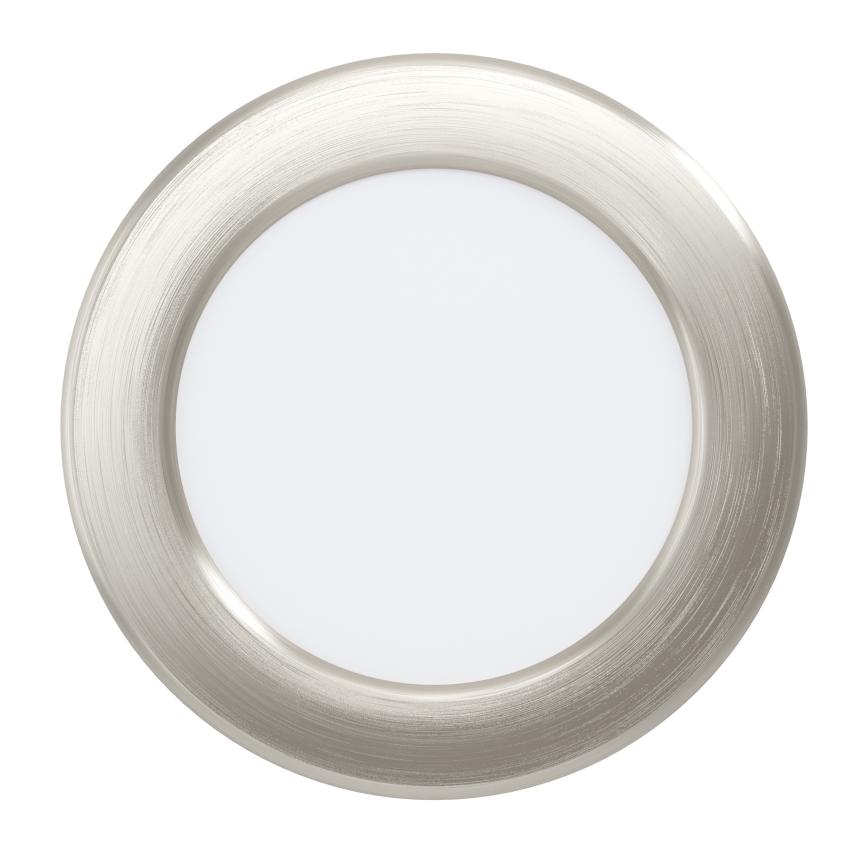 Eglo - LED RGBW dimmbare Badezimmer-Einbauleuchte LED/5W/230V 2700-6500K Ø 12 cm IP44 mattchrom