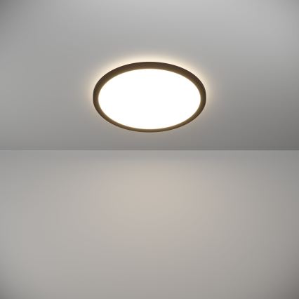 Eglo - Plafoniera LED da bagno LED/18,5W/230V 2700K/4000K/6500K diametro 38,9 cm IP44 nero