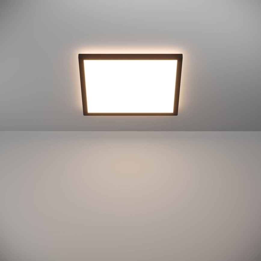 Eglo - Plafoniera LED da esterno LED/17,6W/230V 2700/4000/6500K 39x39 cm IP44 nero