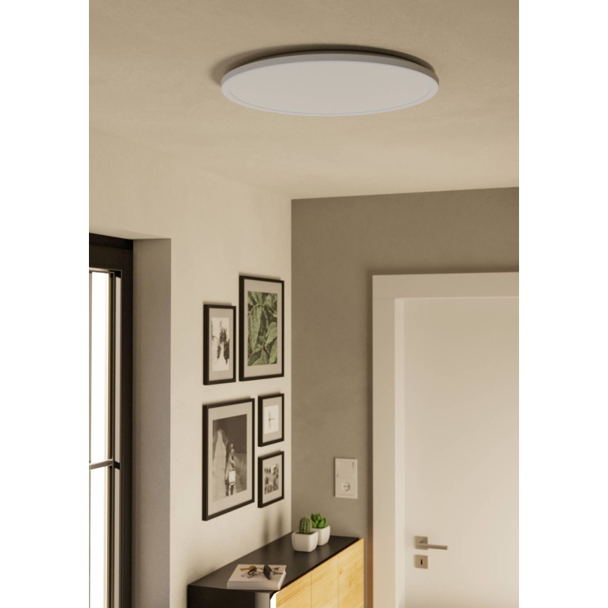 Eglo - LED-Deckenleuchte für den Outdoor-Bereich LED/16,8W/230V 2700/4000/6500K d 50 cm IP44 weiß
