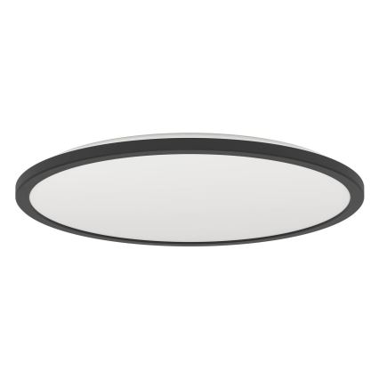 Eglo - Dimmbare LED-Outdoor-Deckenleuchte LED/16,8W/230V 2700-6500K d 50 cm IP44 schwarz + Fernbedienung
