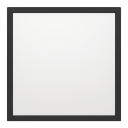 Eglo - Plafonnier extérieur à intensité variable LED/17,6W/230V 2700-6500K 39x39 cm IP44 noir + télécommande