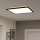 Eglo 901457 - LED Dimmerabile per esterni soffitto chiaro LED/17W/230V 2700-6500K 50x50 cm IP44 nero + telecomando